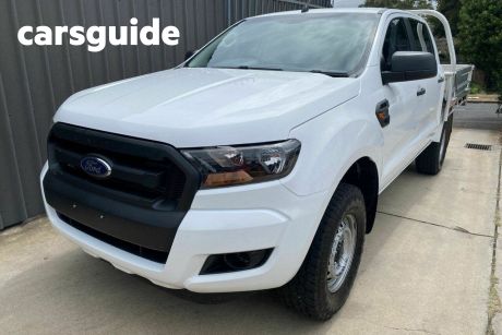 White 2018 Ford Ranger Crew Cab Pickup XL 2.2 HI-Rider (4X2)
