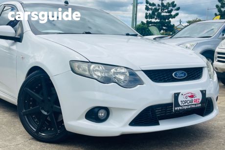 White 2009 Ford Falcon Utility XR6T