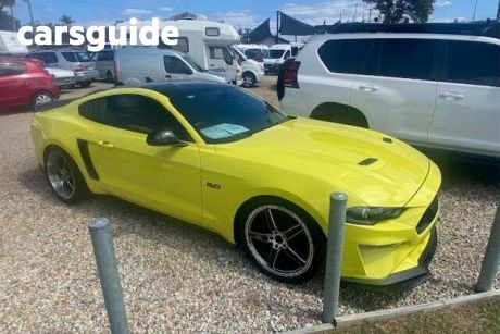 Yellow 2021 Ford Mustang Fastback GT 5.0 V8
