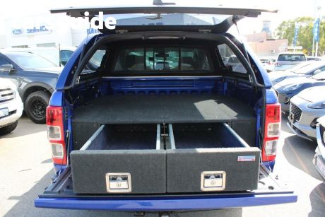 Blue 2015 Ford Ranger Dual Cab Utility XLT 3.2 (4X4)