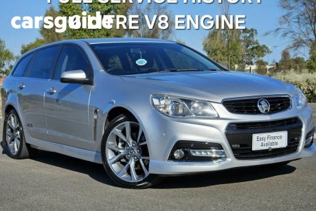 Silver 2015 Holden Commodore Sportswagon SS-V