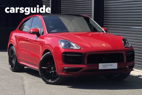 Red 2020 Porsche Cayenne Coupe GTS
