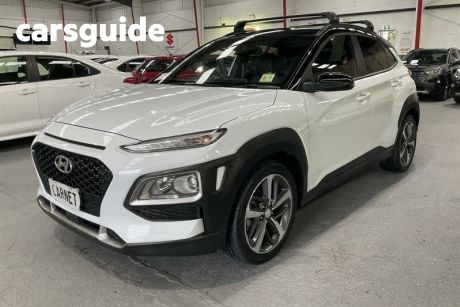 White 2017 Hyundai Kona Wagon Launch Edition (awd)