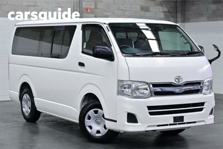 White 2011 Toyota HiAce Commercial DX GL