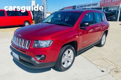 Red 2013 Jeep Compass Wagon Sport (4X2)