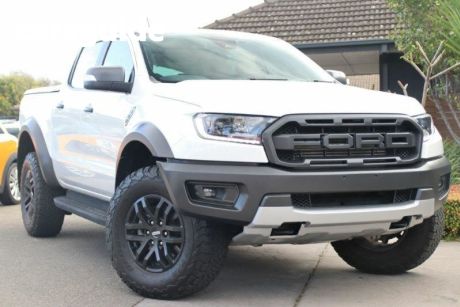White 2020 Ford Ranger Double Cab Pick Up Raptor 2.0 (4X4)