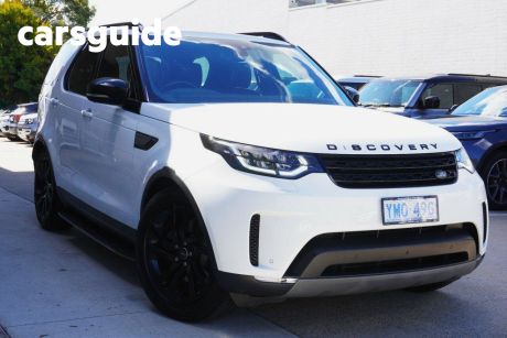 White 2017 Land Rover Discovery Wagon SD4 HSE