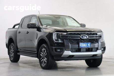 Black 2024 Ford Ranger Double Cab Pick Up Sport 3.0 (4X4)