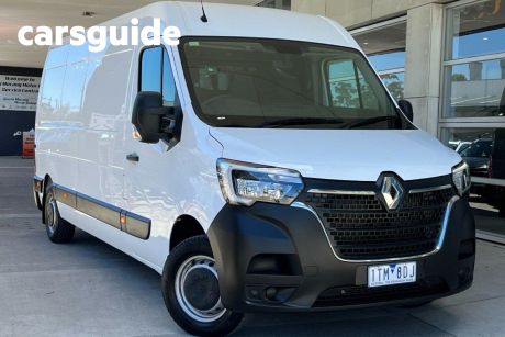 White 2021 Renault Master Commercial Pro Mid Roof LWB AMT 110kW