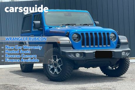 Blue 2022 Jeep Wrangler Hardtop Rubicon (4X4) 2 Door