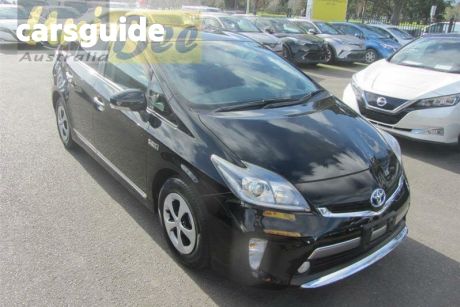 Black 2012 Toyota Prius Hatch Plug-in Hybrid