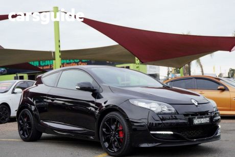 Black 2013 Renault Megane Coupe RS 265 CUP