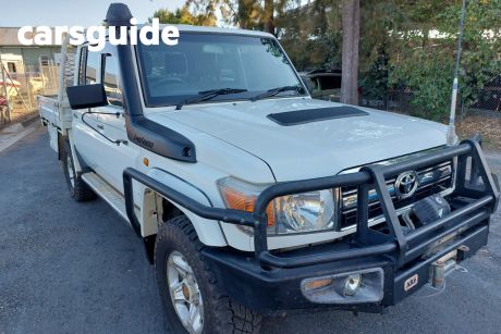 2013 Toyota Landcruiser Double Cab Chassis GXL (4X4)