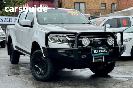 White 2018 Holden Colorado Ute Tray RG LS Crew Cab 4dr Spts Auto 6sp 2.8DT 4x4