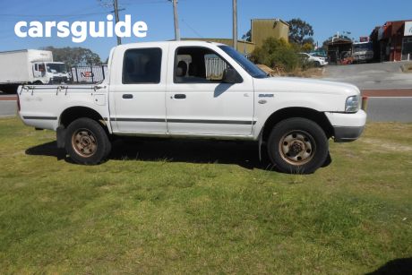White 2005 Ford Courier Crew Cab Pickup GL (4X4)