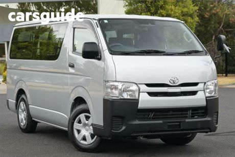 Silver 2018 Toyota HiAce Commercial DX