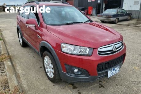 Red 2015 Holden Captiva Wagon 7 LS Active (fwd)