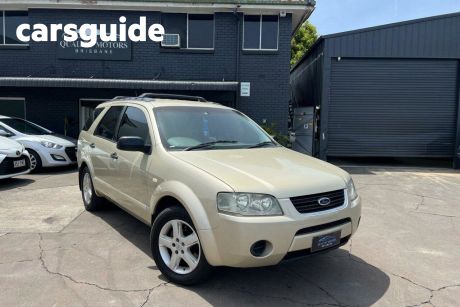 Gold 2006 Ford Territory Wagon TS Limited Edition RWD SY