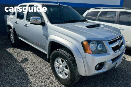 Silver 2011 Holden Colorado Crew Cab Chassis LX (4X4)