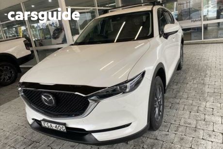 White 2019 Mazda CX-5 Wagon Touring (4X4)