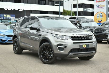 Silver 2017 Land Rover Discovery Sport Wagon TD4 180 HSE 5 Seat
