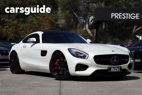 White 2016 Mercedes-Benz AMG GT Coupe S