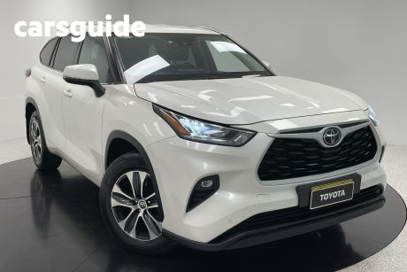 White 2021 Toyota Kluger Wagon GXL 2WD
