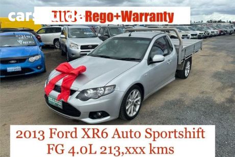 Silver 2013 Ford Falcon Cab Chassis XR6