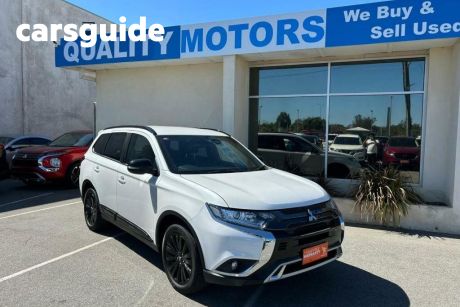 White 2020 Mitsubishi Outlander Wagon BLACK EDITION 7 SEATER (2WD) ZL MY20 4D WAGON 4 Cylinders 2.