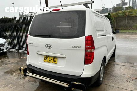 White 2017 Hyundai Iload Van 3S Liftback