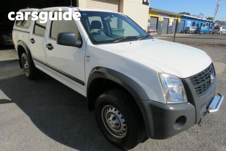 White 2007 Holden Rodeo Crew Cab Pickup LX