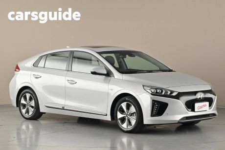 Silver 2019 Hyundai Ioniq Hatchback Electric Premium (blk Grille)