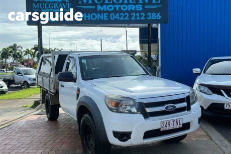 White 2010 Ford Ranger Cab Chassis XL (4X4)