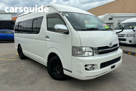 White 2008 Toyota HiAce Commercial 4WD
