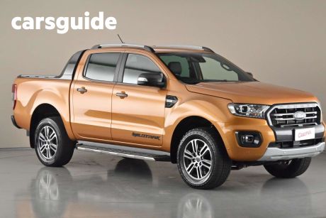 Brown 2020 Ford Ranger Double Cab Pick Up Wildtrak 3.2 (4X4)