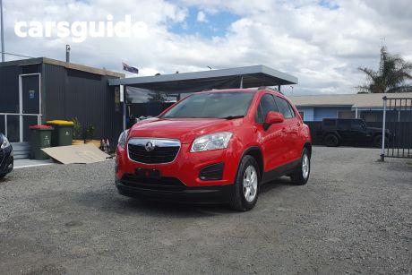 Red 2016 Holden Trax Wagon LS