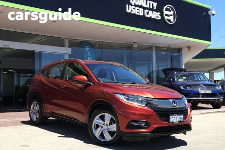 Red 2020 Honda HR-V Wagon +luxe