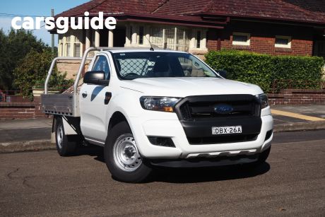 White 2015 Ford Ranger Cab Chassis XL 2.2 (4X2)