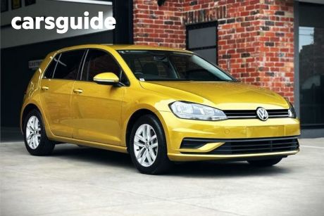 Yellow 2017 Volkswagen Golf Hatchback 110 TSI