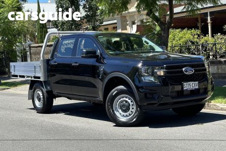 Black 2023 Ford Ranger Double Cab Chassis XL 2.0 (4X4)