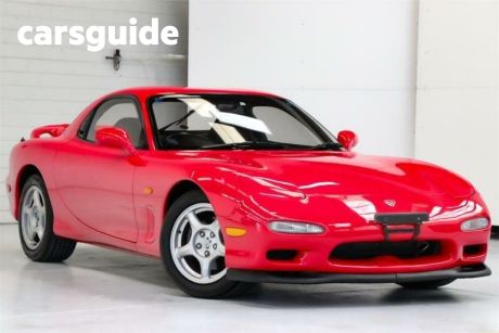 Red 1992 Mazda RX7 Coupe