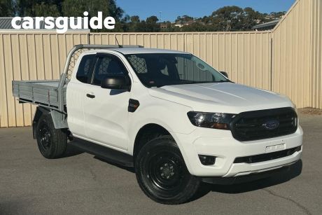 White 2021 Ford Ranger Super Cab Chassis XL 3.2 (4X4)