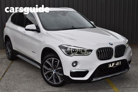 White 2016 BMW X1 Wagon Xdrive 20D