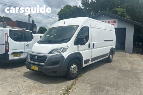 White 2016 Fiat Ducato Commercial Mid Roof LWB Comfort-matic