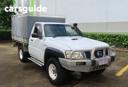 White 2007 Nissan Patrol Coil Cab Chassis DX (4X4)