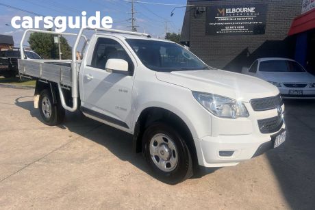 White 2012 Holden Colorado Cab Chassis LX (4X2)