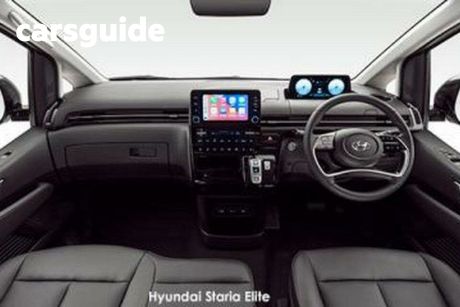 Black 2021 Hyundai Staria Wagon Elite
