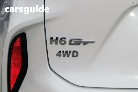 White 2023 GWM Haval H6GT Wagon Ultra (4WD)