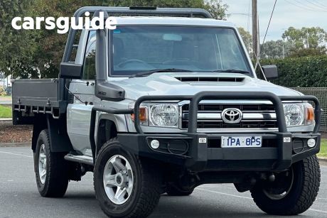 Silver 2019 Toyota Landcruiser Cab Chassis GXL (4X4)
