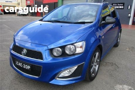 Blue 2016 Holden Barina Hatchback RS